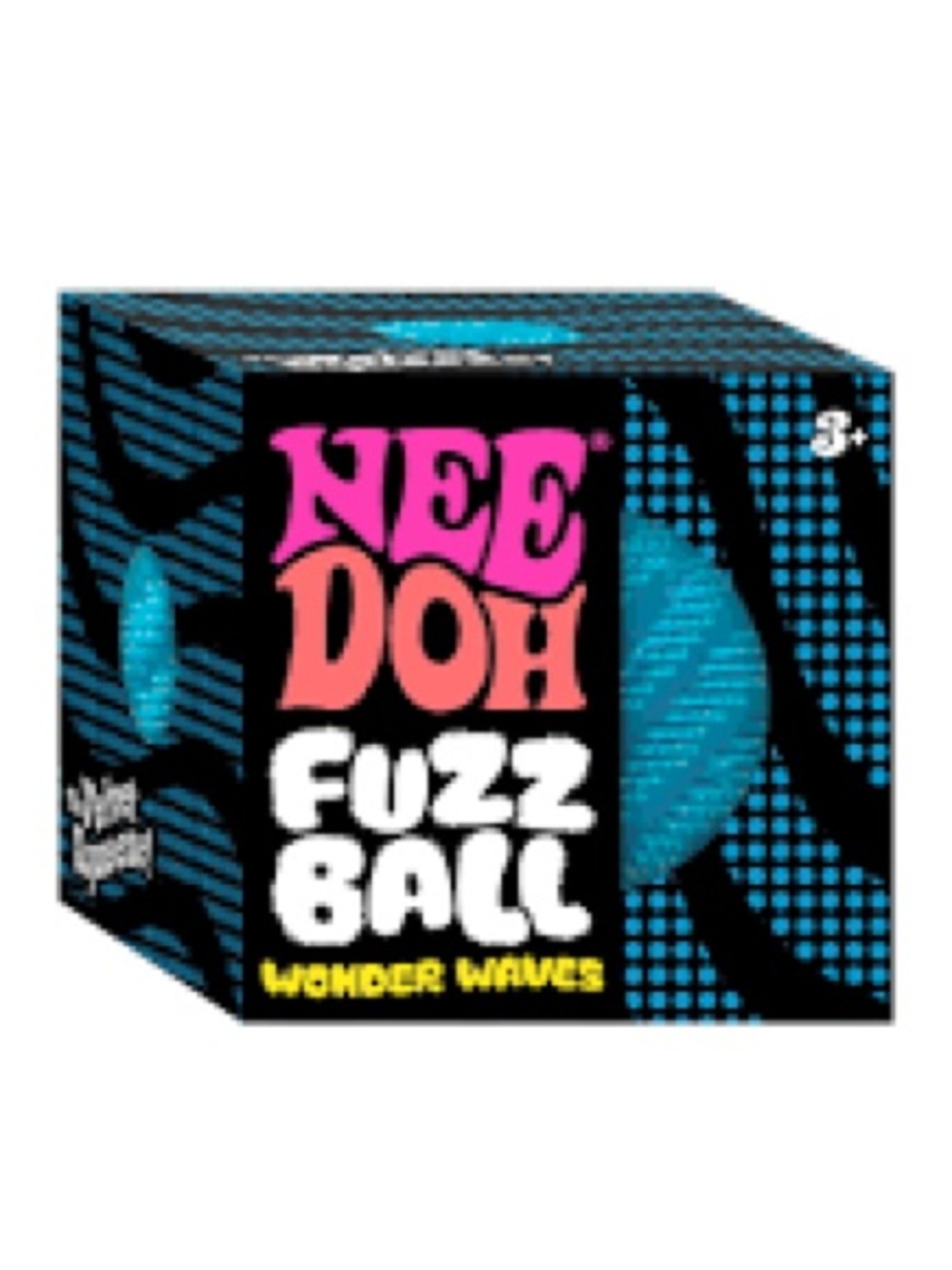 NeeDoh Fuzz Ball Wonder Waves - Blue